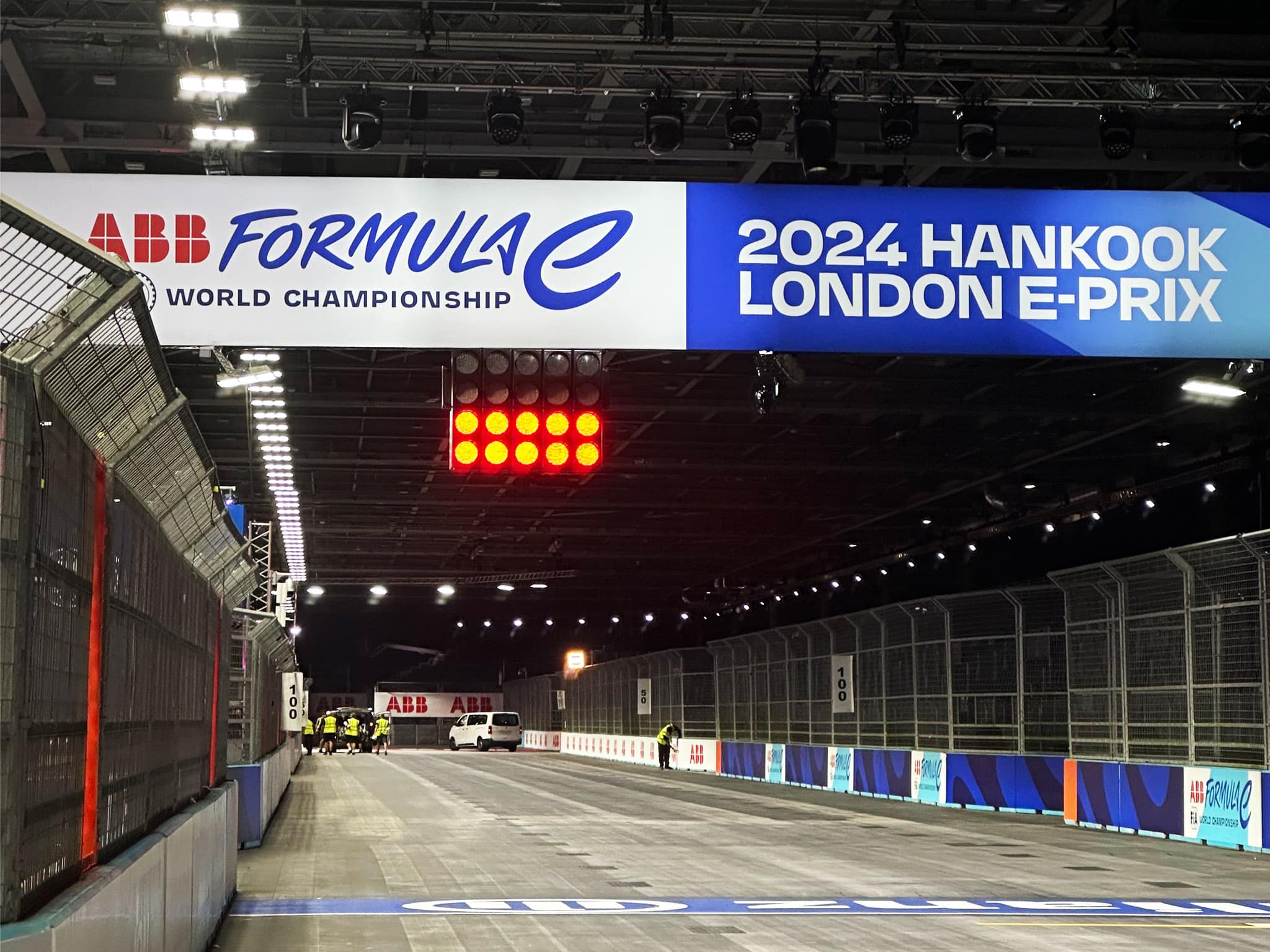 DZE technology lights up Hankook London E-Prix 2024